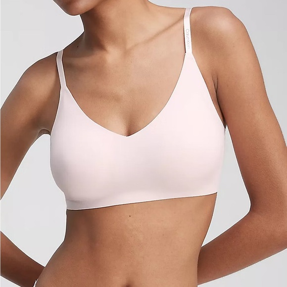 Calvin Klein Invisibles Triangle Convertible Strap Bralette Sz S - Picture 1 of 6